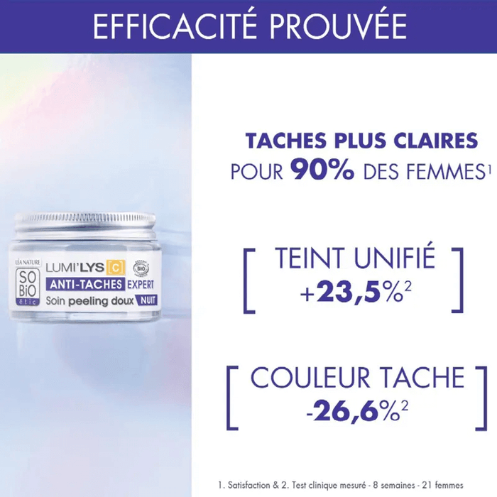 Boho Cosmetics Vente La Routine Nuit anti-taches - Soins De Nuit