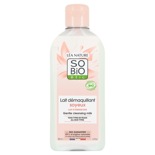 boho cosmetics Vente Lait démaquillant soyeux - Mon lait d'ânesse - Démaquillants et eaux micellaires