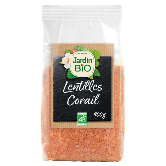 boho cosmetics Vente Lentille corail bio - Céréales et légumineuses