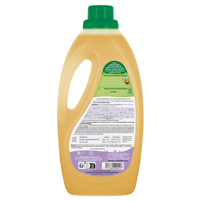 Boho Cosmetics Vente Lessive Engagée 0% Huile De Palme 2 Litres - Lessives Bio - Léa Nature