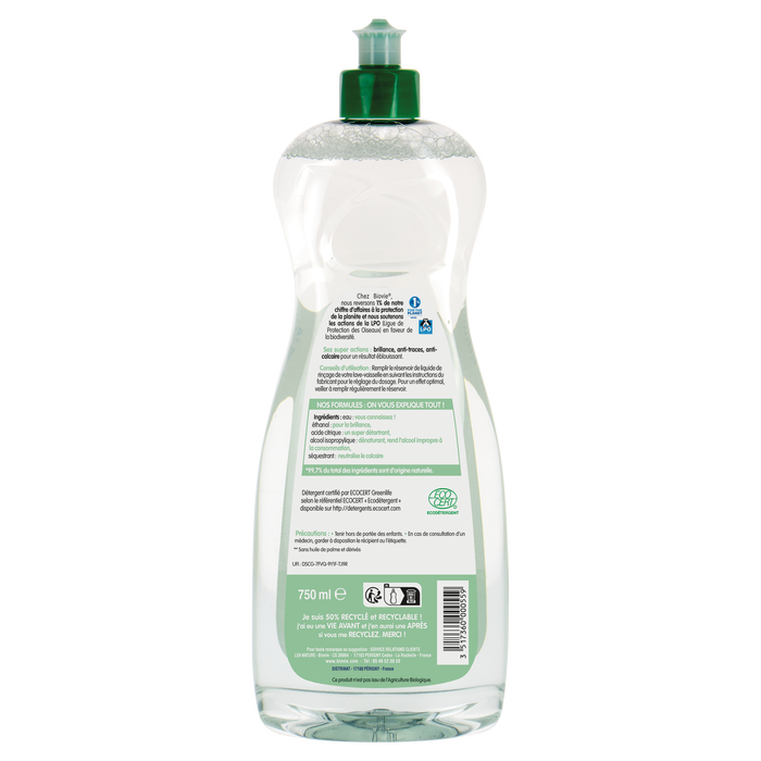 Boho Cosmetics Vente Liquide De Rinçage Lave-vaisselle à L'huile Essentielle De Menthe - Vaisselle Machine