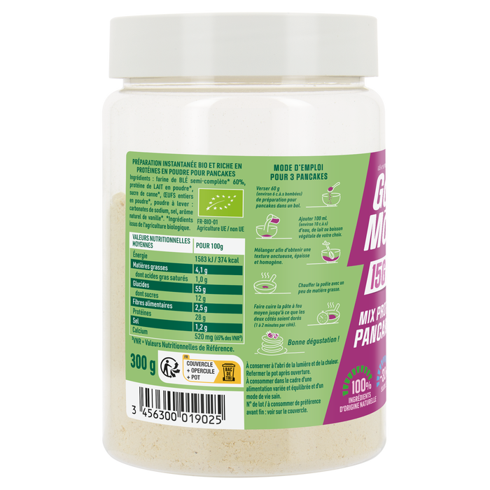 Boho Cosmetics Vente Mix Pancake Protéiné - Bio - Diététique Sportive