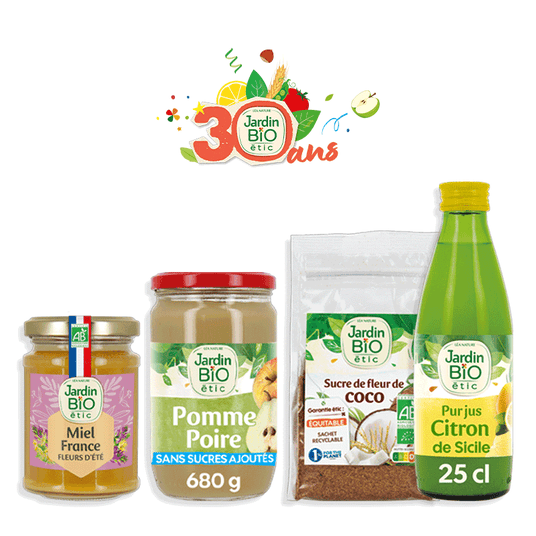 boho cosmetics Vente Mocktail à la poire – Recette « Passion » - Miels