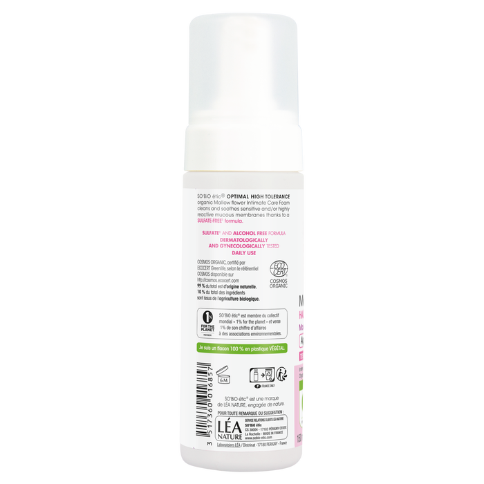 Boho Cosmetics Vente Mousse Intime à La Fleur De Mauve Bio - Douches