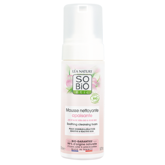 boho cosmetics Vente Mousse nettoyante apaisante - Nettoyants