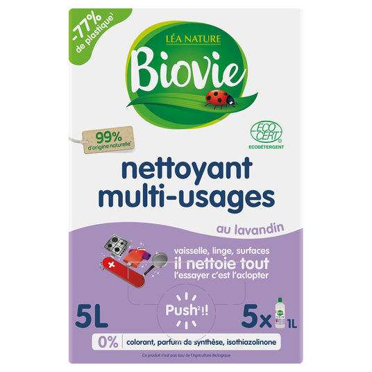 boho cosmetics Vente Nettoyant multi-usages à l'huile essentielle de lavandin - Grand Format - Multi-usages