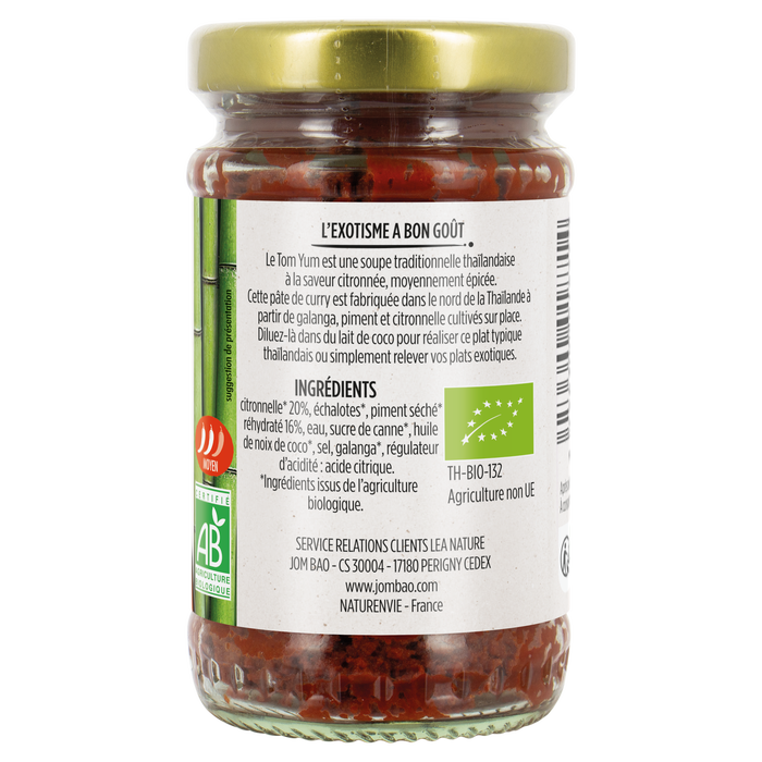 Boho Cosmetics Vente Pâte De Curry Tom Yum - Les Sauces Et Condiments