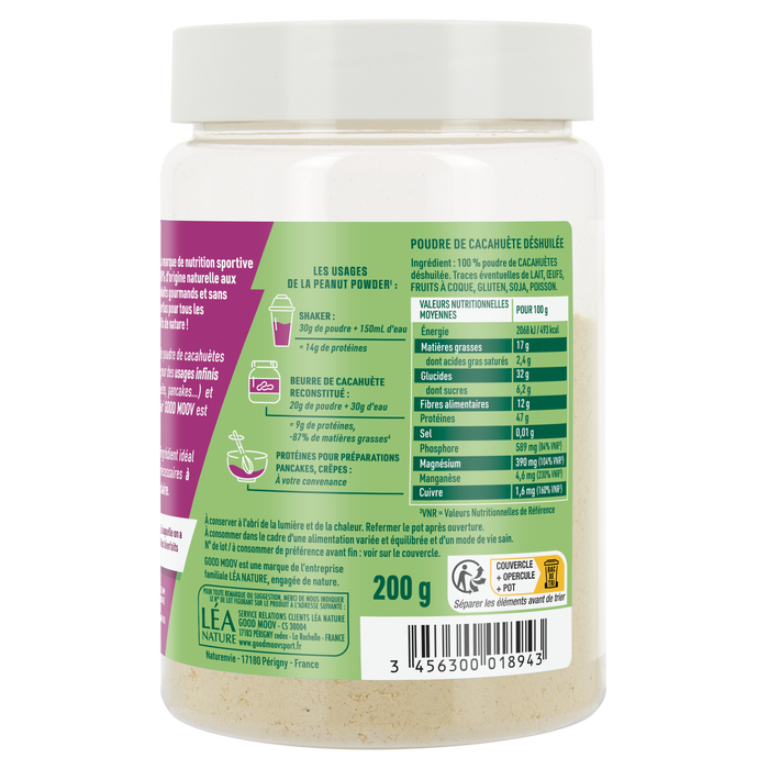 Boho Cosmetics Vente Peanut Powder - Diététique Sportive