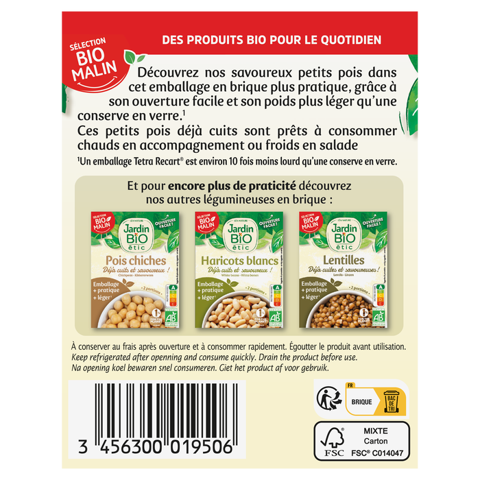 Boho Cosmetics Vente Petits Pois En Brique - Conserves De Légumes