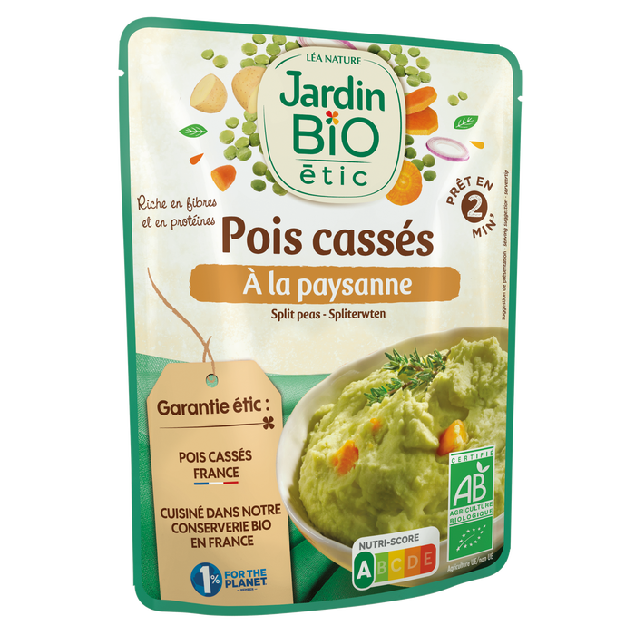 Boho Cosmetics Vente Pois Cassés Bio à La Paysanne - Plats Cuisinés Et Sachets Express