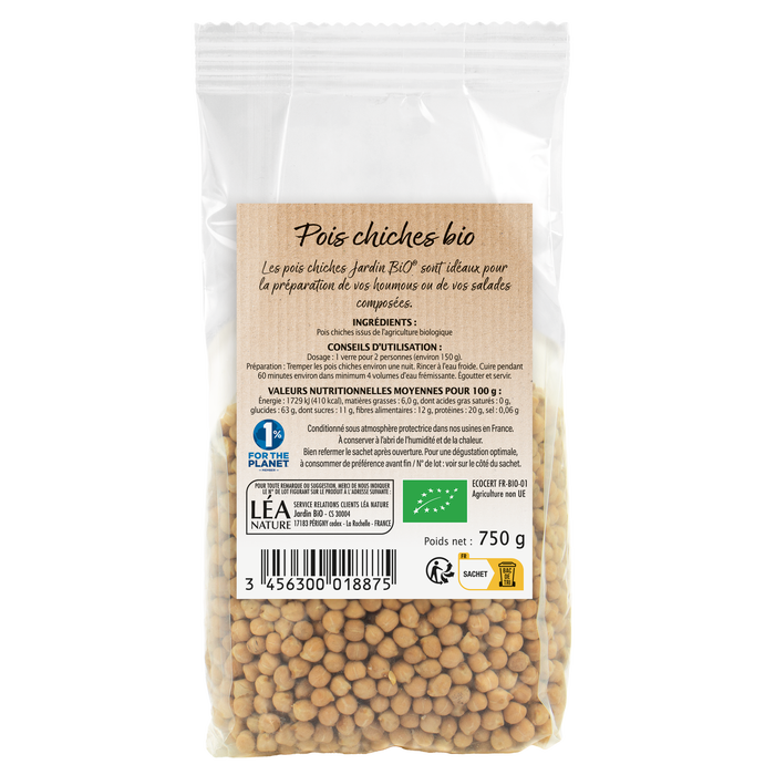 Boho Cosmetics Vente Pois Chiche Bio - Céréales Et Légumineuses