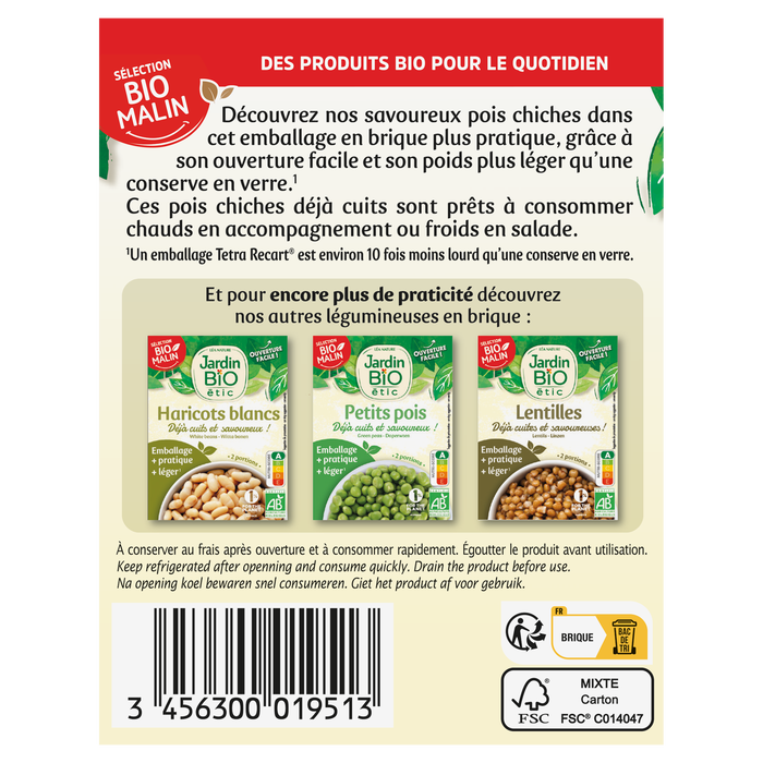 Boho Cosmetics Vente Pois Chiches Brique - Conserves De Légumes