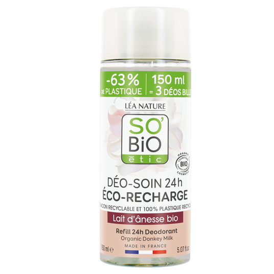 boho cosmetics Vente Recharge déo-soin Lait d'Anesse bio - Déodorants