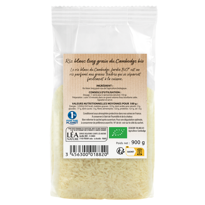 Boho Cosmetics Vente Riz Blanc Cambodge Bio - Pâtes Et Riz