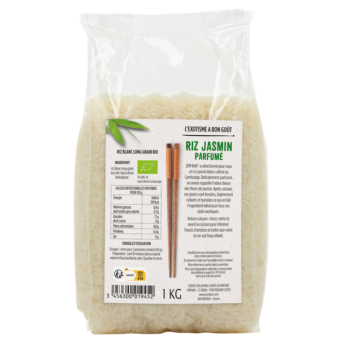 Boho Cosmetics Vente Riz Jasmin Parfumé Bio - Les Nouilles Et Riz