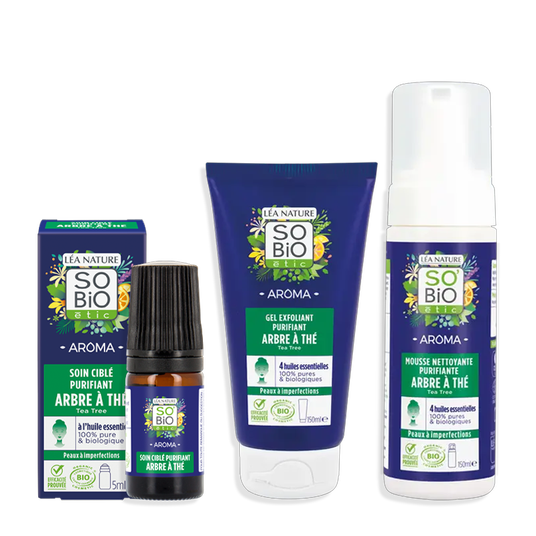 boho cosmetics Vente Routine anti-imperfections Tea Tree - Aroma