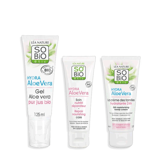 boho cosmetics Vente Routine Peaux sensibles Hydra Aloe Vera - Hydra Aloe Vera