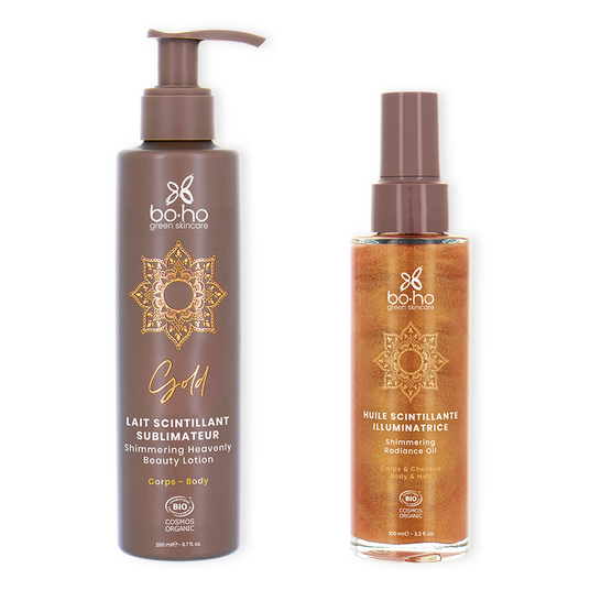 boho cosmetics Vente Routine Skincare - Gold - Kits routines et coffrets