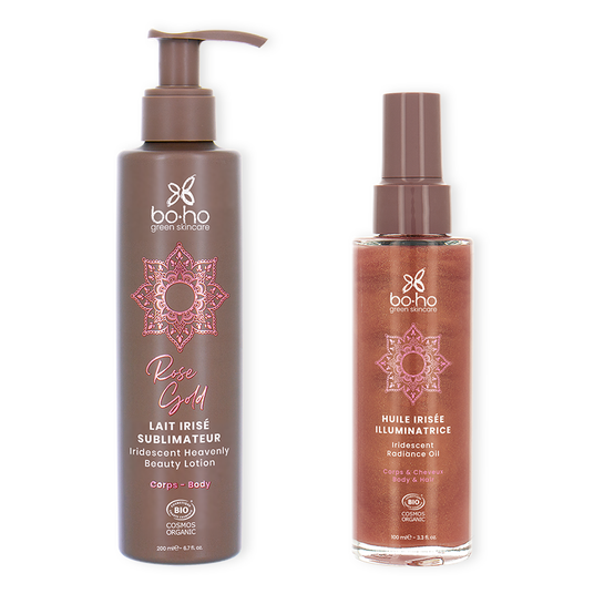 boho cosmetics Vente Routine Skincare - Rose Gold - Kits routines et coffrets