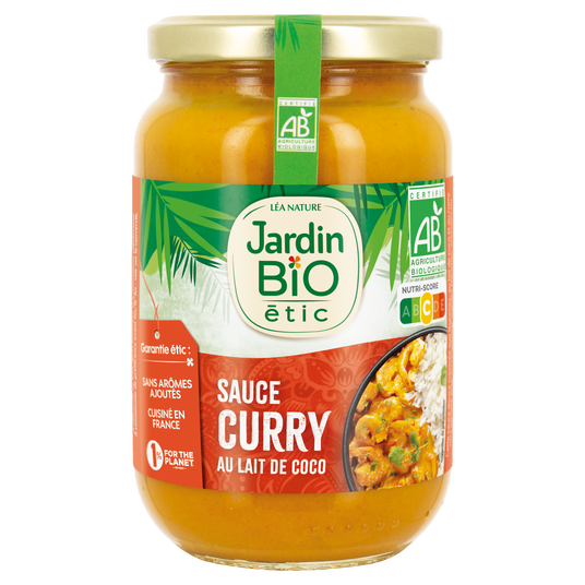 boho cosmetics Vente Sauce Curry au Lait de Coco - Sauces cuisinées exotiques