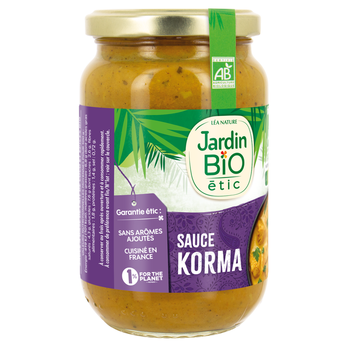 Boho Cosmetics Vente Sauce Korma - Sauces Cuisinées Exotiques