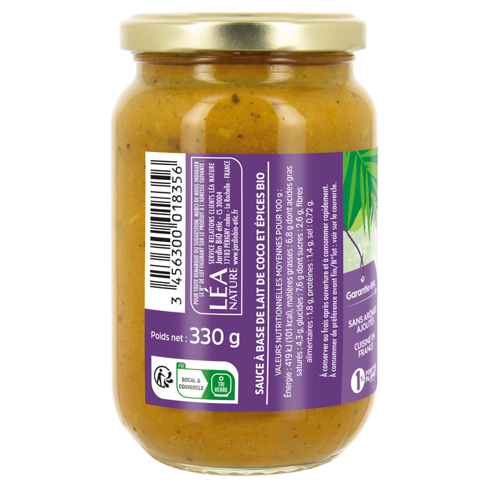 Boho Cosmetics Vente Sauce Korma - Sauces Cuisinées Exotiques