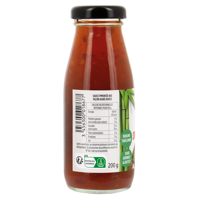 Boho Cosmetics Vente Sauce Sweet Chili Bio - Les Sauces Et Condiments