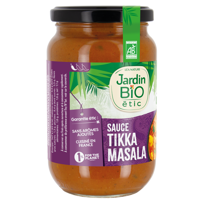 Boho Cosmetics Vente Sauce Tikka Masala - Sauces Cuisinées Exotiques