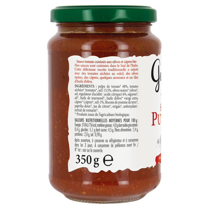 Boho Cosmetics Vente Sauce Tomate Puttanesca - Bio - Sauces