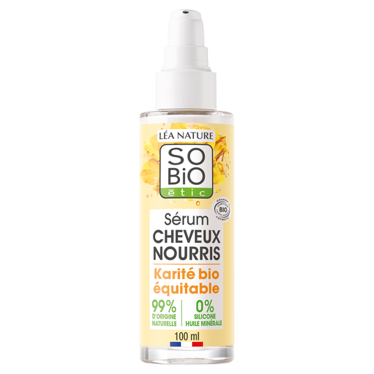 boho cosmetics Vente Sérum cheveux nourris Karité bio - Soins capillaires
