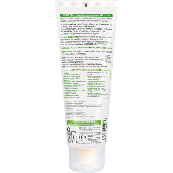 Boho Cosmetics Vente Shampooing Anti-pelliculaire Tea Tree - Shampooings