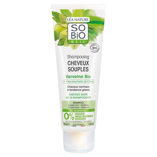 boho cosmetics Vente Shampooing cheveux souples Verveine et Citron - Shampooings