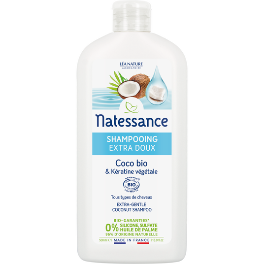 boho cosmetics Vente Shampooing extra-doux Coco bio - 500ml - Shampooings