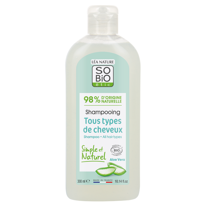 Boho Cosmetics Vente Shampooing Tous Types De Cheveux Aloe Vera Bio - Shampooings