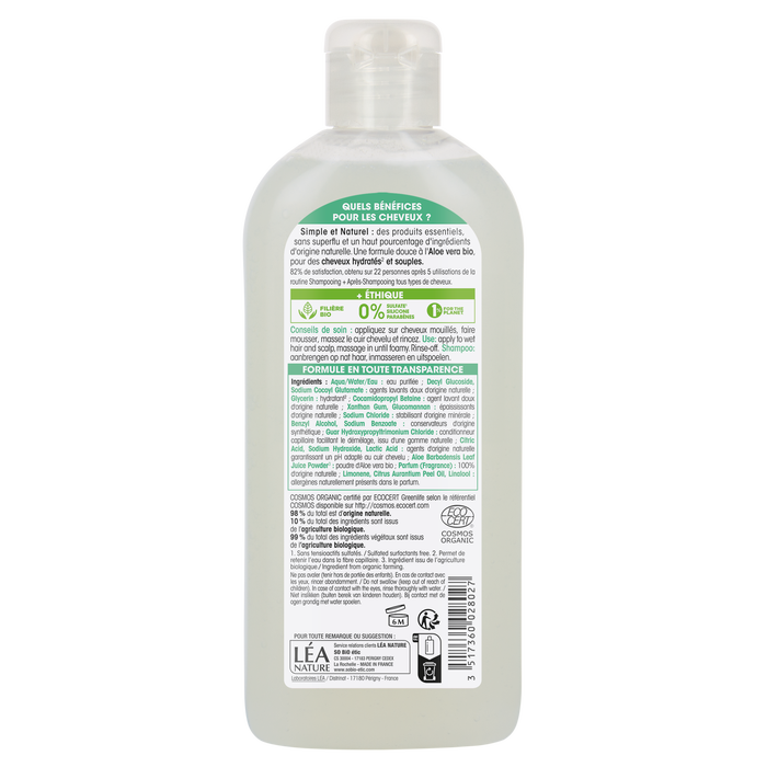 Boho Cosmetics Vente Shampooing Tous Types De Cheveux Aloe Vera Bio - Shampooings