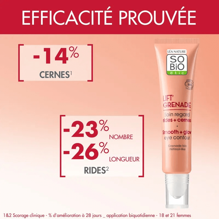 Boho Cosmetics Vente Soins Jour Lift Grenade - Crèmes De Jour