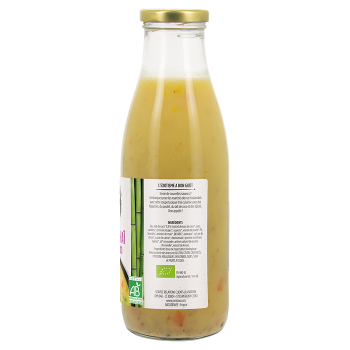 Boho Cosmetics Vente Soupe Thaï Poulet Coco Bio - Les Soupes