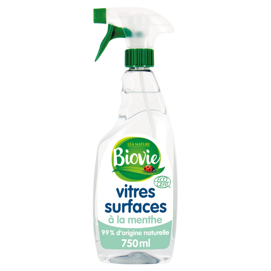 boho cosmetics Vente Spray vitres et surfaces à l'huile essentielle de menthe - BIOVIE
