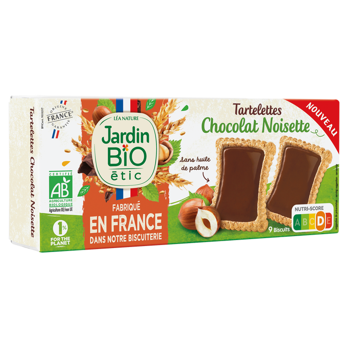 Boho Cosmetics Vente Tartelettes Chocolat Noisette - Biscuits