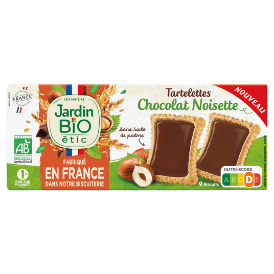 boho cosmetics Vente Tartelettes Chocolat Noisette - Biscuits