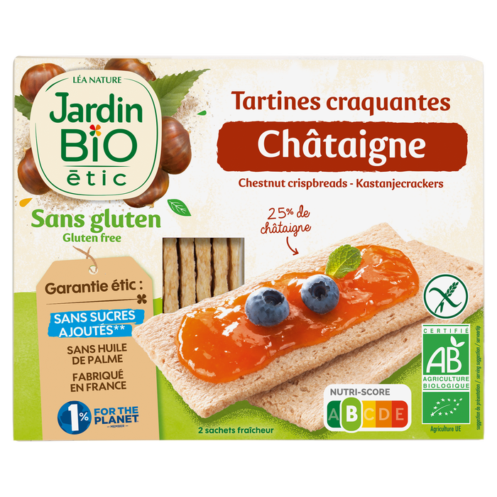 Boho Cosmetics Vente Tartines Craquantes Châtaigne - Bio - Tartines Craquantes