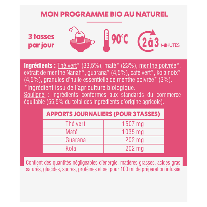 Boho Cosmetics Vente Thé Brûle Graisses - Bio - Minceur élimination Détox Bio - Léa Nature