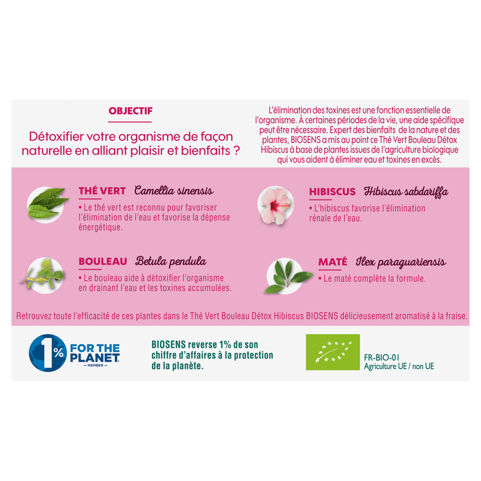 Boho Cosmetics Vente Thé Détox - Bio - Minceur élimination Détox Bio - Léa Nature