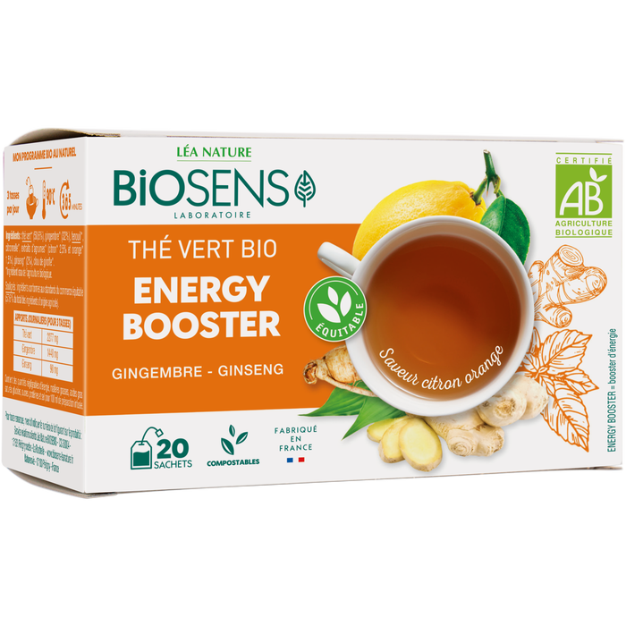 Boho Cosmetics Vente Thé Energy Booster - Vitalité Tonus Immunité Bio - Léa Nature