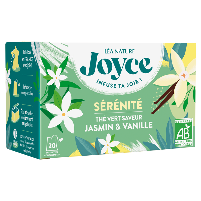 Boho Cosmetics Vente Thé Vert SÉRÉNITÉ Jasmin Et Vanille - Thés Bio