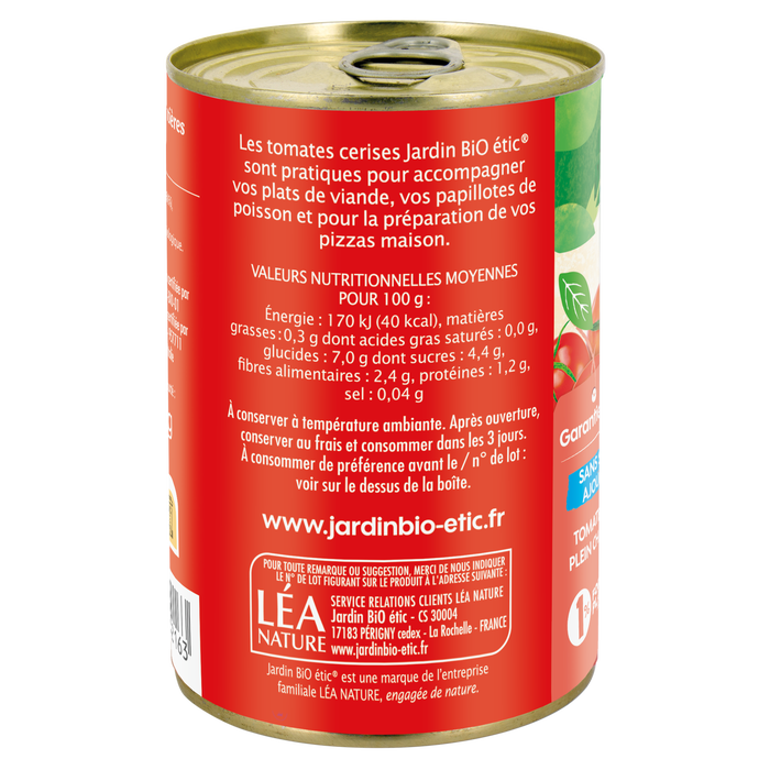 Boho Cosmetics Vente Tomates Cerises Entières Au Jus - Bio - Coulis Pulpes Et Purées De Tomates