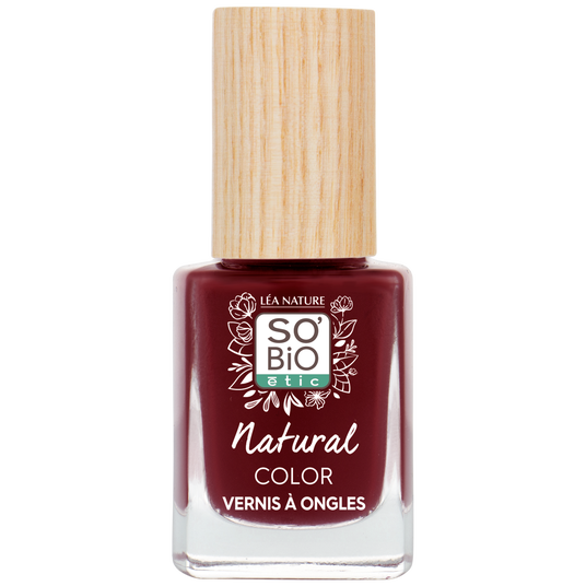 boho cosmetics Vente Vernis à ongles Natural Color - 15 Séduisant rouge - Ongles