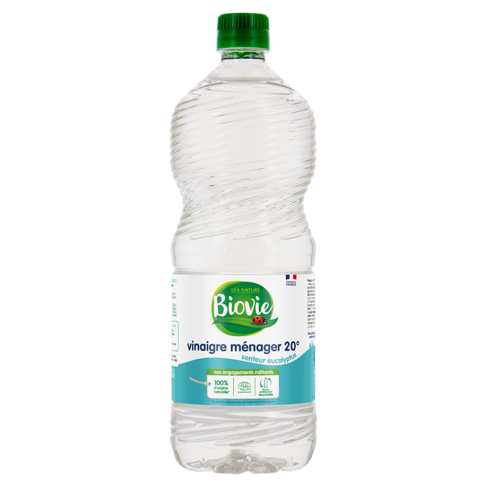 Boho Cosmetics Vente Vinaigre Ménager 20° Eucalyptus - BIOVIE