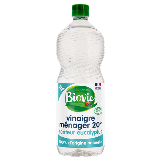 boho cosmetics Vente Vinaigre ménager 20° eucalyptus - BIOVIE