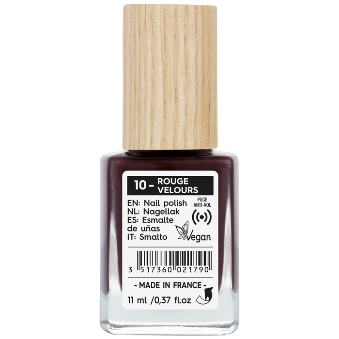 Boho Cosmetics Vernis à Ongles - 10 Rouge Velours - SO'BiO étic